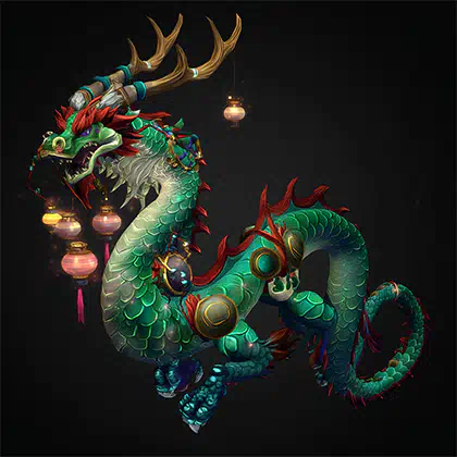 Pandaria Classic Reins of the Jade Cloud Serpent Carry