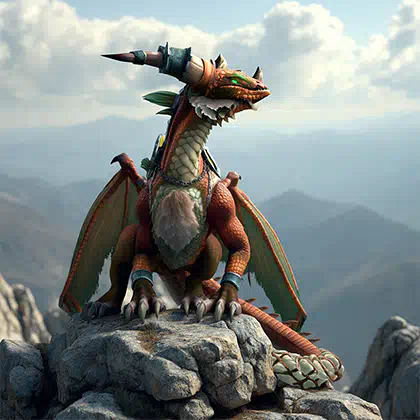 Pandaria Classic Reins of the Blazing Drake Carry