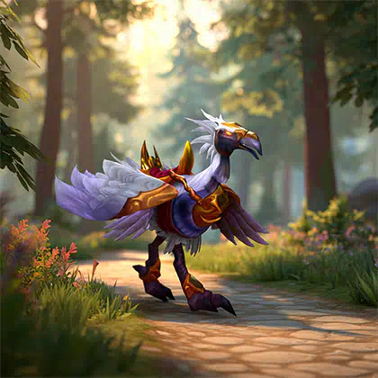 Pandaria Classic Swift White Hawkstrider Boosting