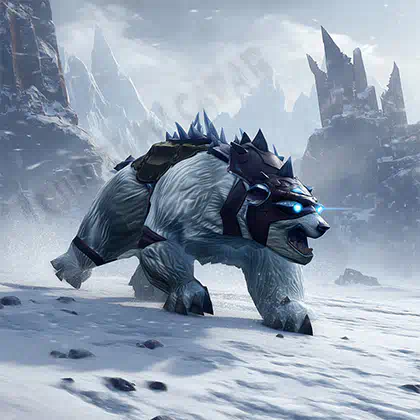 Pandaria Classic Reins of the White Polar Bear Boosting