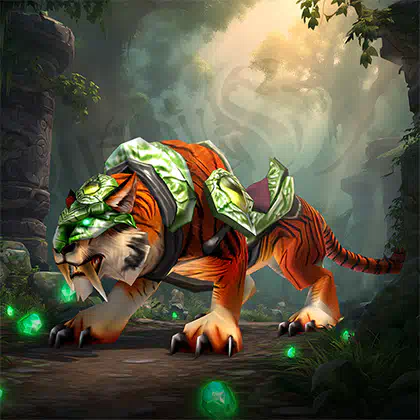 Pandaria Classic Swift Zulian Tiger Boost