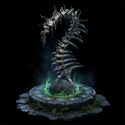 Path of Exile 2 Preserved Vertebrae Carry
