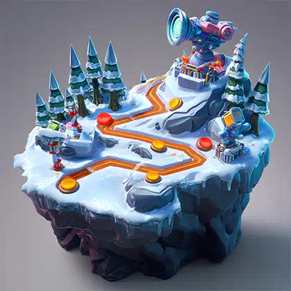 Warcraft Rumble Winterspring Campaign Boosting - Heroic Difficulty