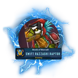 Buy WoW SoD Swift Razzashi Raptor boosting