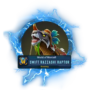 Buy WoW SoD Swift Razzashi Raptor boost