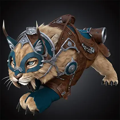 World of Warcraft Dauntless Imperial Lynx Carry