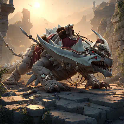 World of Warcraft Pearlescent Krolusk Carry