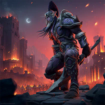 WoW Legion Remix Black Rook Hold Carry