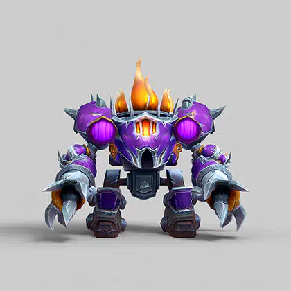 World of Warcraft Violet Goblin Shredder Carry