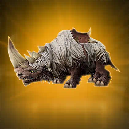 WoW Wooly White Rhino Boost (rhinocéros blanc laineux)