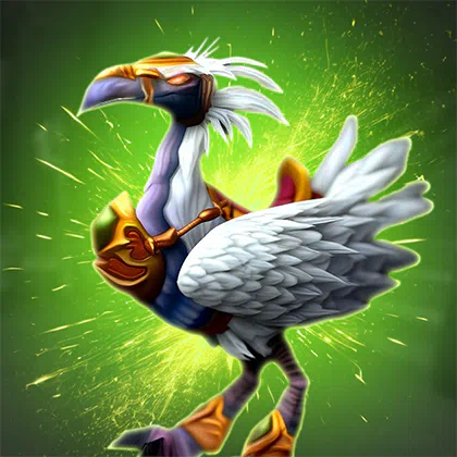 WoW Swift White Hawkstrider Boost