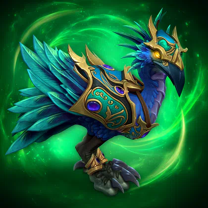 World of Warcraft Cerulean Hawkstrider Carry