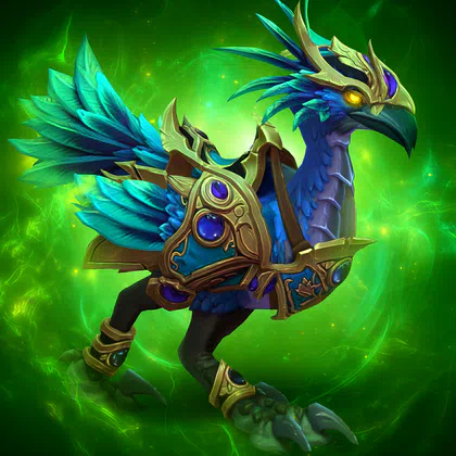 WoW Cerulean Hawkstrider Carry