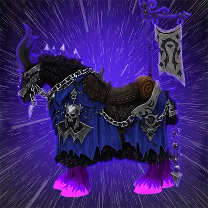WoW Vicious Black Bonesteed Boost
